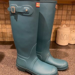 Teal Hunter Original Tall Rain Boots
